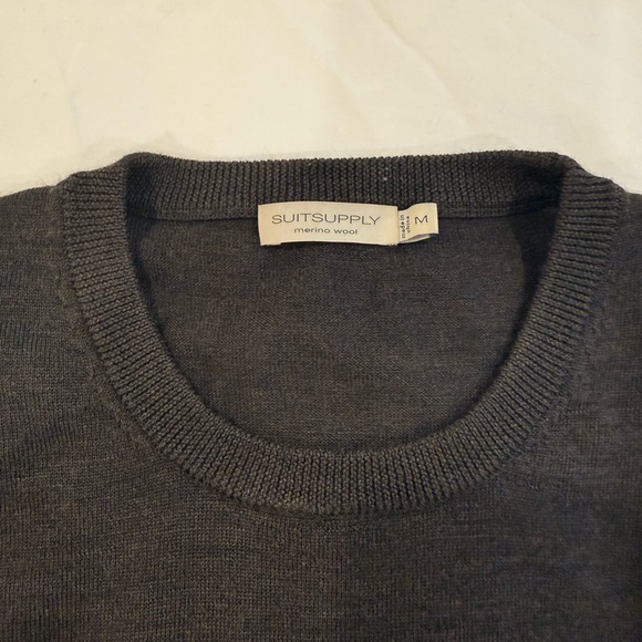 Suitsupply Dark Brown Crewneck Sweater - Picture 5 of 10